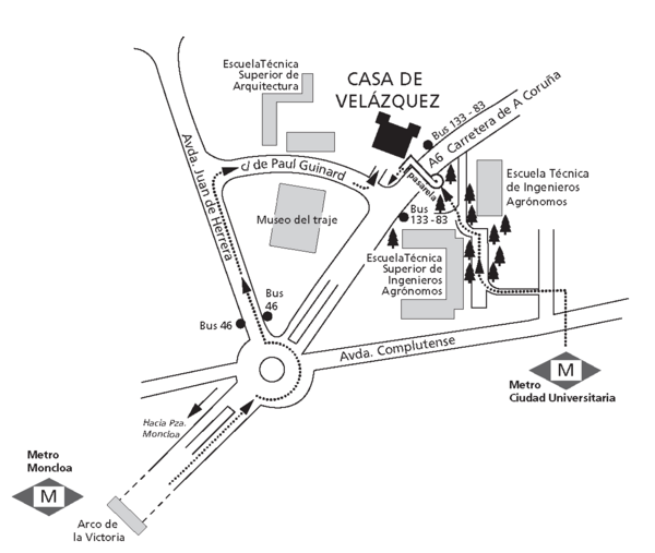 Plan acces casa metro